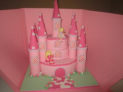 fairy castle - Cake by flowercakes