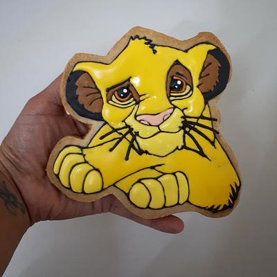 Simba cookie - Cake by Laura Reyes
