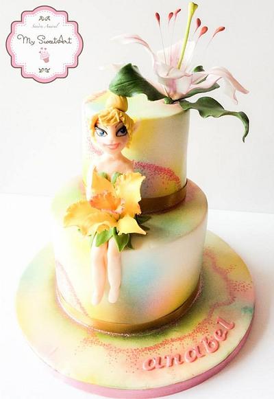Tinkerbell Cake - Cake by My Sweet Art