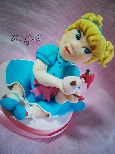 Baby Cinderella  - Cake by LUXURY CAKE BY LUCIA CANDELA