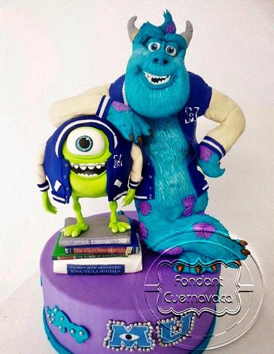 Monsters university - Cake by Moy Hernández 