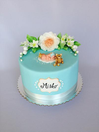 Baby boy cake - Cake by Layla A