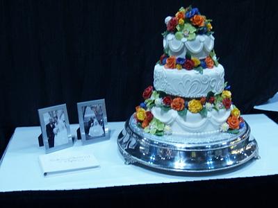 Classic Wedding Cake - Cake by BeckysSweets