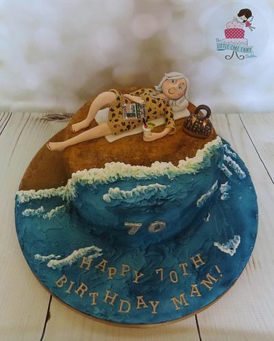 Sunbathing Cake - Cake by Little Cake Fairy Dublin