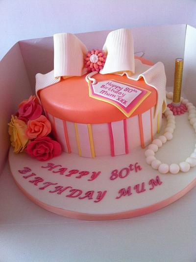 Hat box cake - Cake by Donnajanecakes 