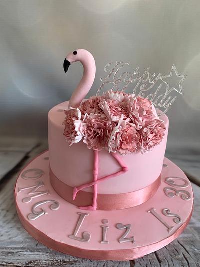 Pink Flamingo  - Cake by Roberta