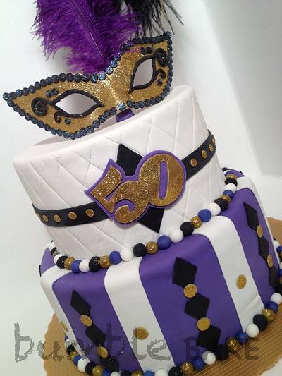 Carnivale Cake - Cake by BumbleBake