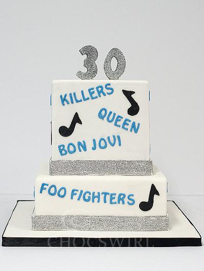 Favourite Bands Cake - Cake by Robyn