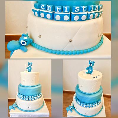 1st birthday cake - Cake by Dolce Follia-cake design (Suzy)