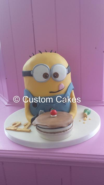 Minion Birthday - Cake by Custom Cakes