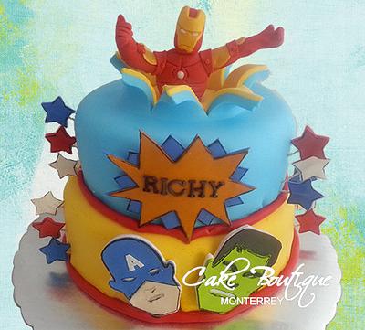 Iron Man - Cake by Cake Boutique Monterrey