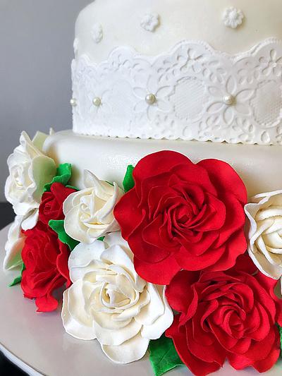 Wedding cake❤️ - Cake by Julia