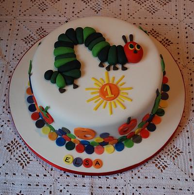 The Very Hungry Caterpillar - Cake by The Sweet Life Bakes