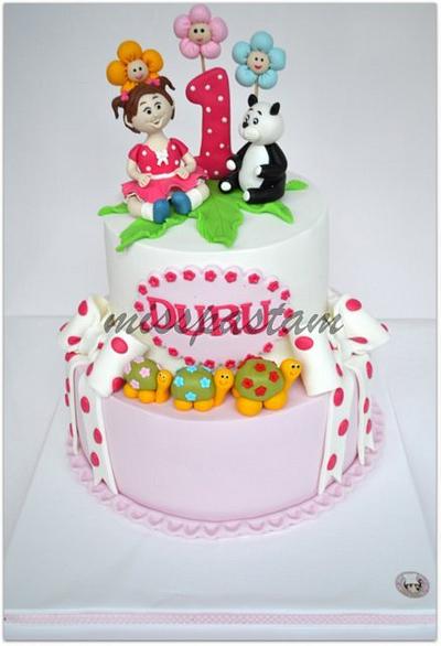 1th Birthday cake - Cake by Misspastam