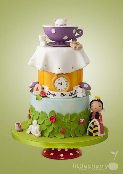 Alice in Wonderland Baby Shower - Cake by Little Cherry