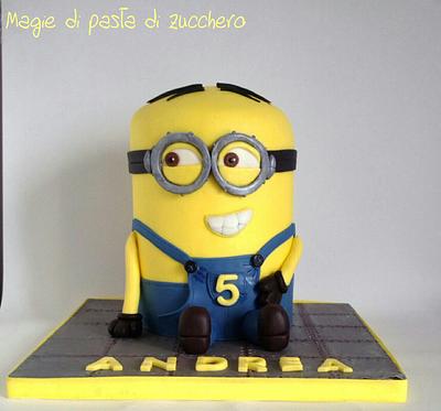 minion cake - Cake by Mariana Frascella