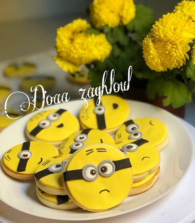 Cookies minion - Cake by Doaa zaghloul 