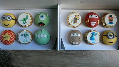 Favorite character cupcakes - Cake by For the love of cake (Laylah Moore)