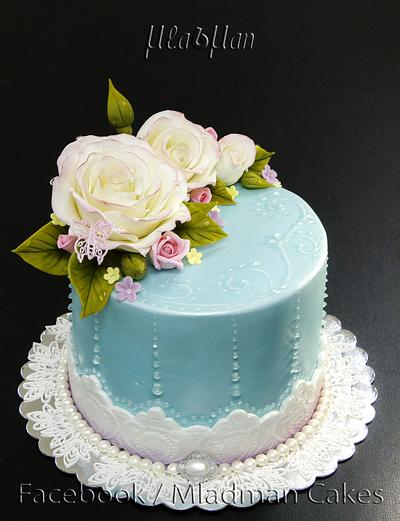 Vintage Flower Cake - Cake by MLADMAN