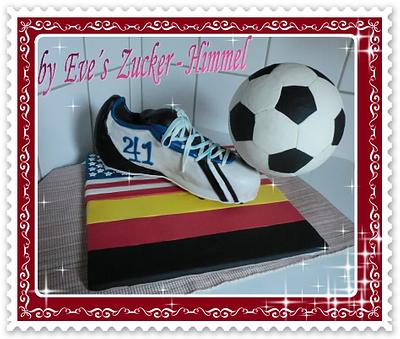 WM 2014 Geburtstags-Torte - Cake by Eve´s Zucker-Himmel