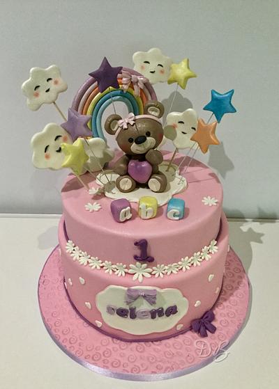 First Birthday  - Cake by Donatella Bussacchetti