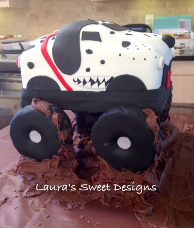 Monster Truck Cake - Cake by Laura's Sweet Designs