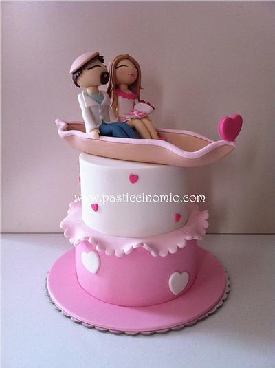 Mini Valentine's Day Cake - Cake by Pasticcino Mio