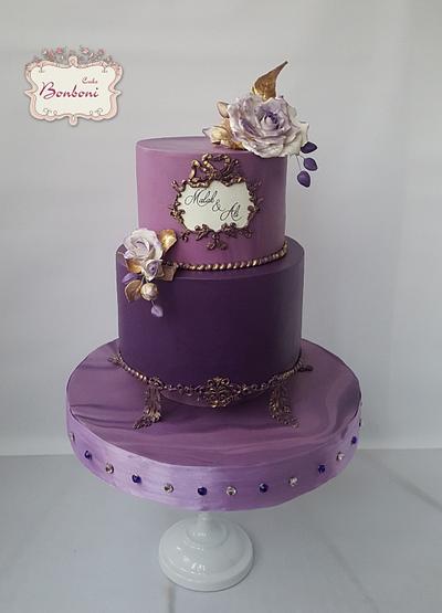 Engagement cake - Cake by mona ghobara/Bonboni Cake