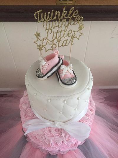 My daughters baby shower cake - Cake by jersey080