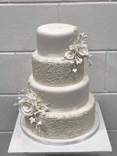Beautiful in white -wedding - Cake by Mehmed Sali -SAL
