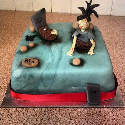 Zombie cake - Cake by ClairebearsCakes