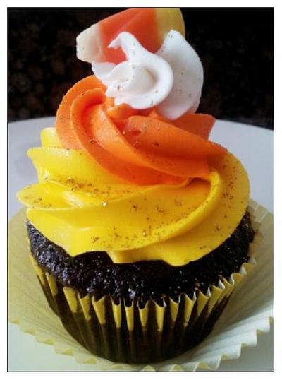Candy Corn with a twist - Cake by Michelle