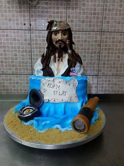 Jack Sparrow  - Cake by Ola