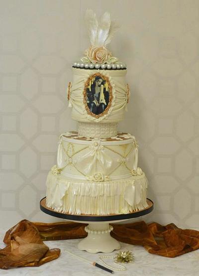  Roaring Twenties inspired wedding cake  - Cake by Ribana Cristescu 