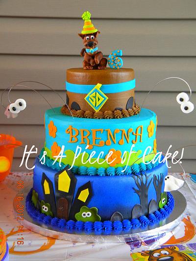 Scooby Doo Cake I made for my Daughter, Buttercream Icing - Cake by Rebecca