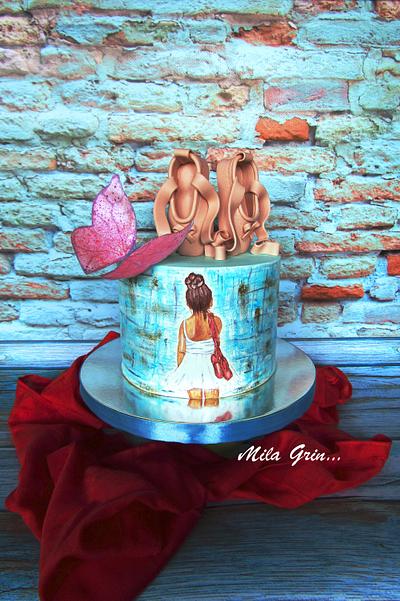 cake ballerina - Cake by Mila