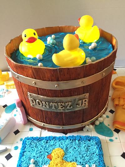 Rubber duck cake - Cake by The Cake Mamba