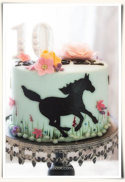 Birthday cake for a girl - Cake by Monika