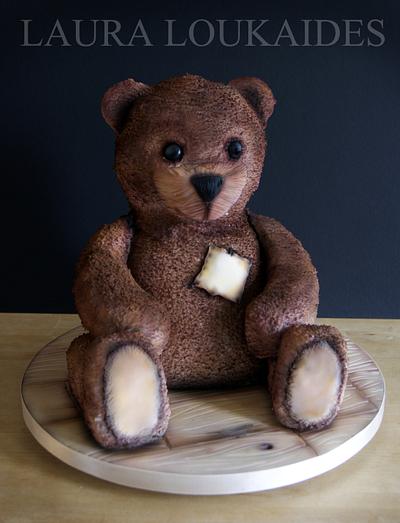 Edward the Beloved Bear - Cake by Laura Loukaides