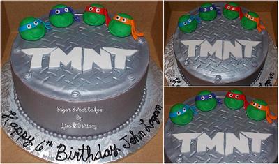TMNT - Cake by Sugar Sweet Cakes