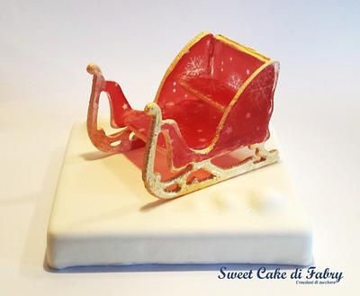 Sleigh - Cake by Sweet Cake di Fabry