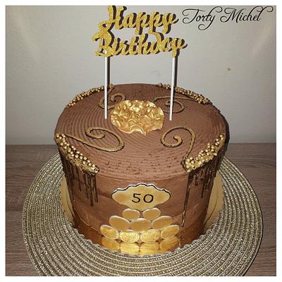 Gold cakes  - Cake by Torty Michel