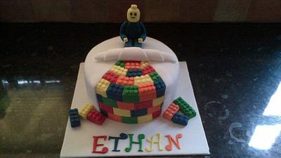 Lego cake - Cake by nannyscakes
