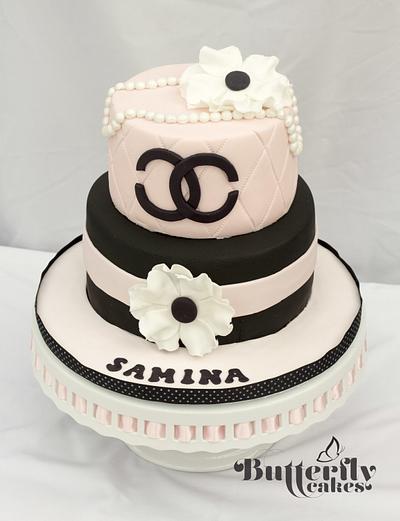 Two Tier Channel Cake - Cake by Sanna