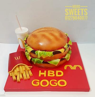 Mcdonald's cake - Cake by Meroosweets