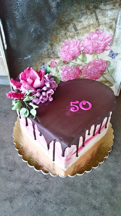 Chocolate Birthday - Cake by LenkaM