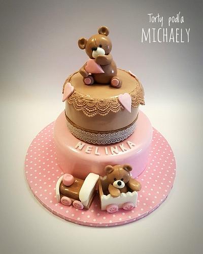 Teddy bears for a little princess - Cake by Michaela Hybska