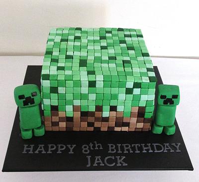 Minecraft - Cake by Cakes and Cupcakes by Anita