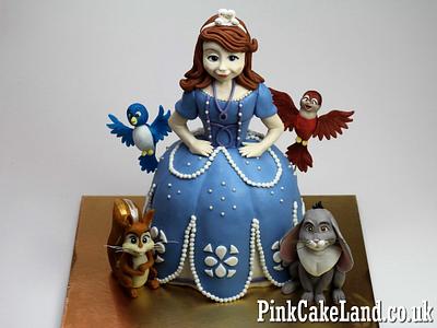 Sofia the First 3D Cake - Cake by Beatrice Maria