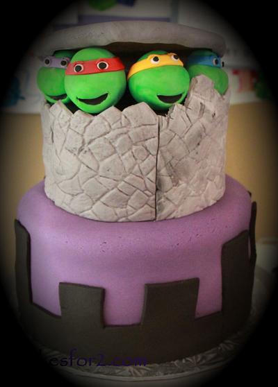 Teenage Mutant Ninja Turtles - Cake by Glen Paul